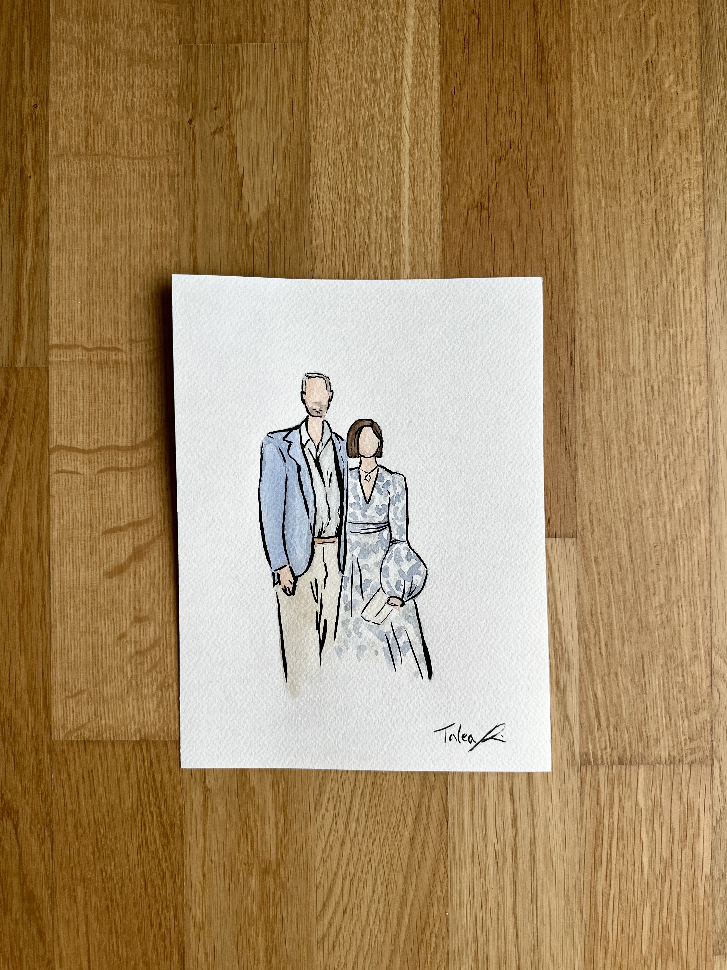 Aquarellillustration