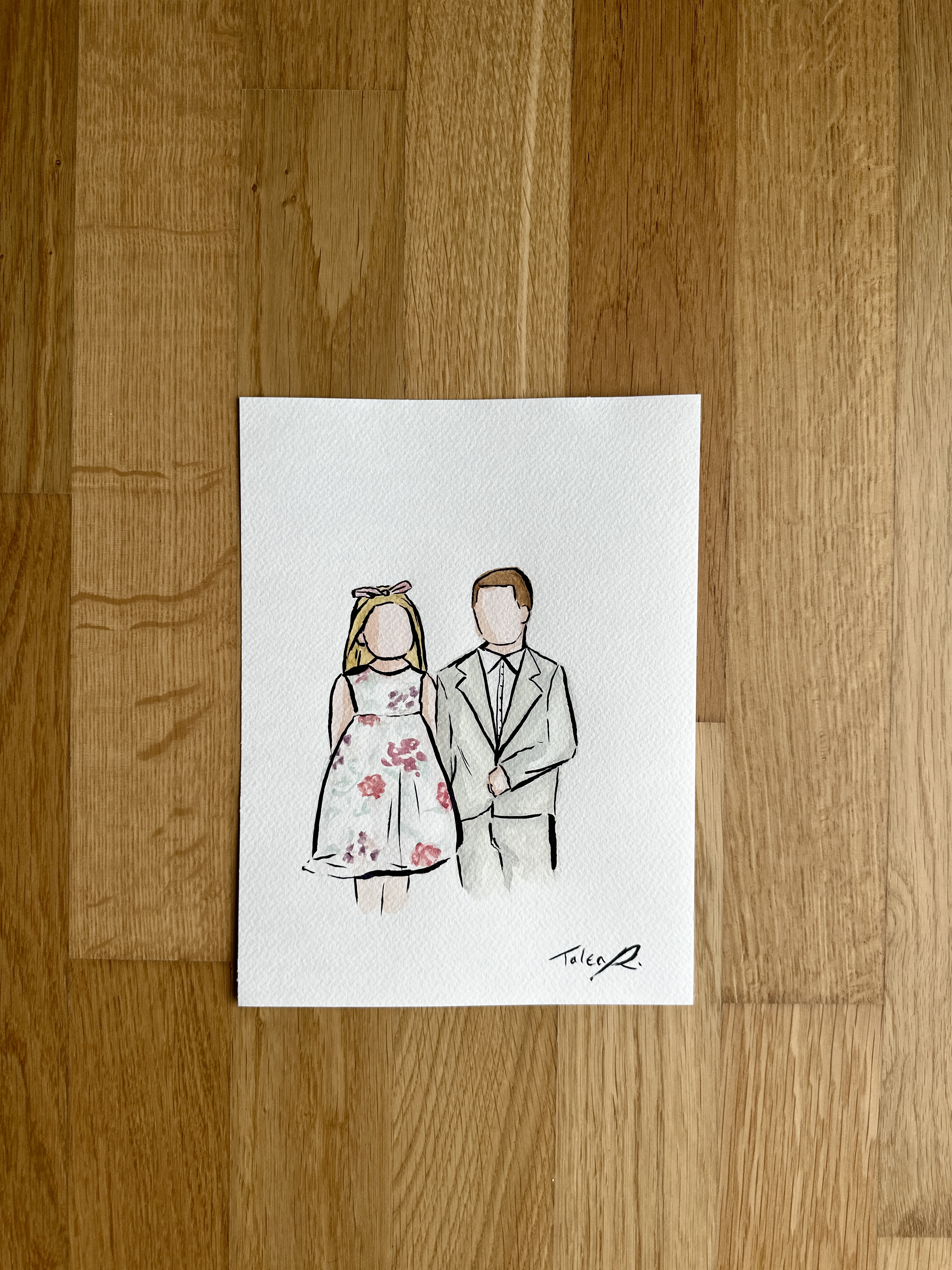 Aquarellillustration