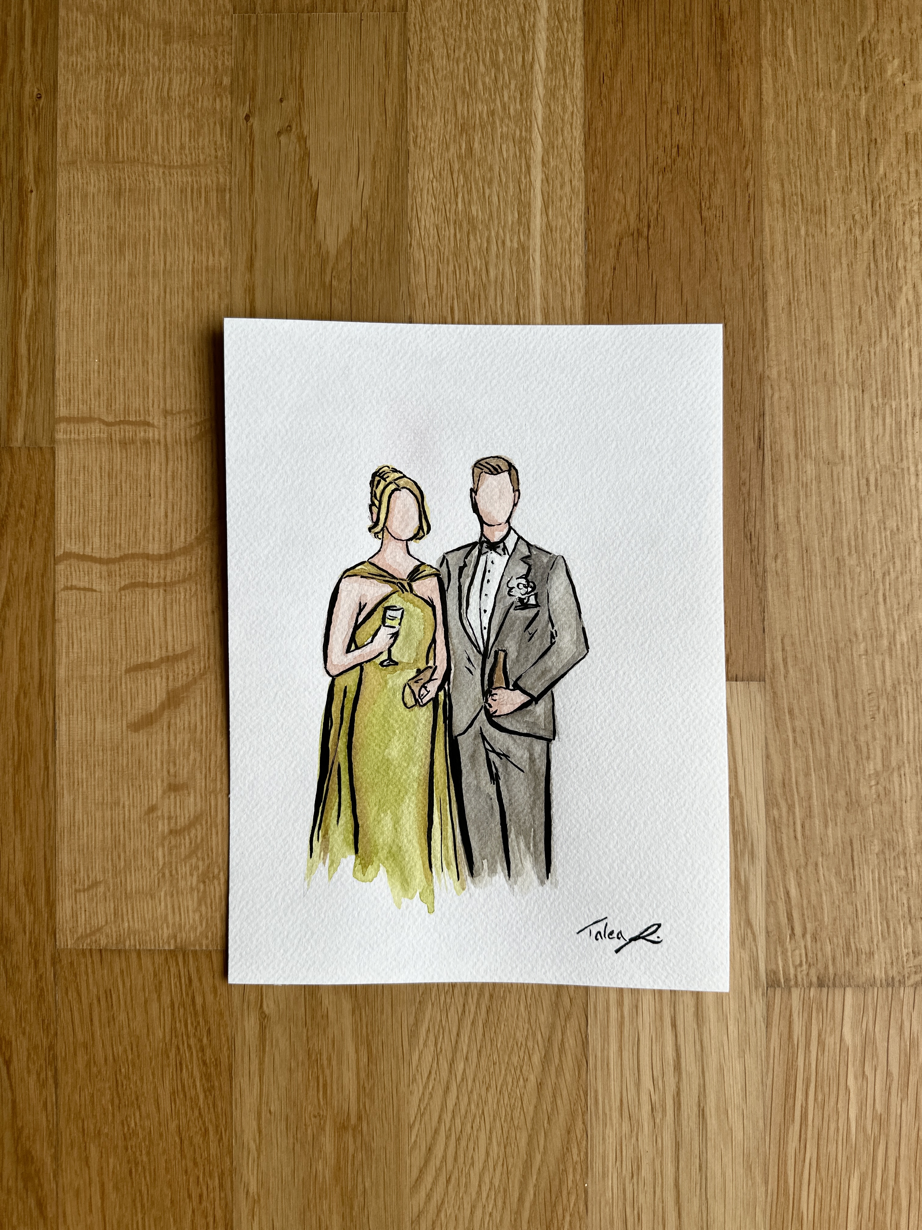 Aquarellillustration